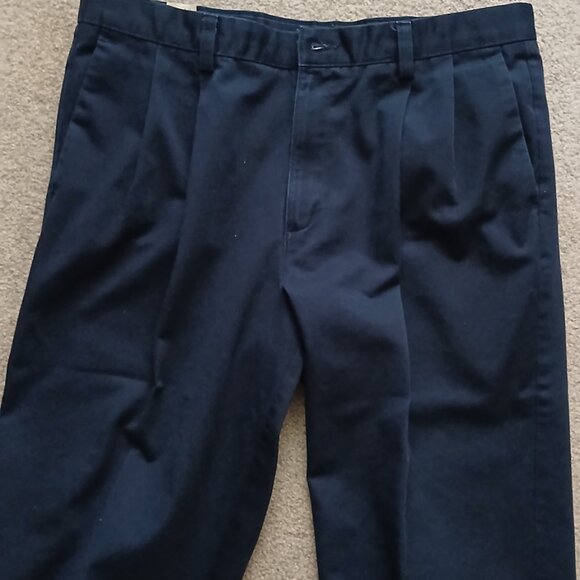 Mens Dockers Navy Pants - Picture 2 of 6